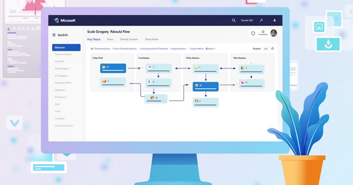 Escopo definido no Power Automate, agrupando várias ações 
