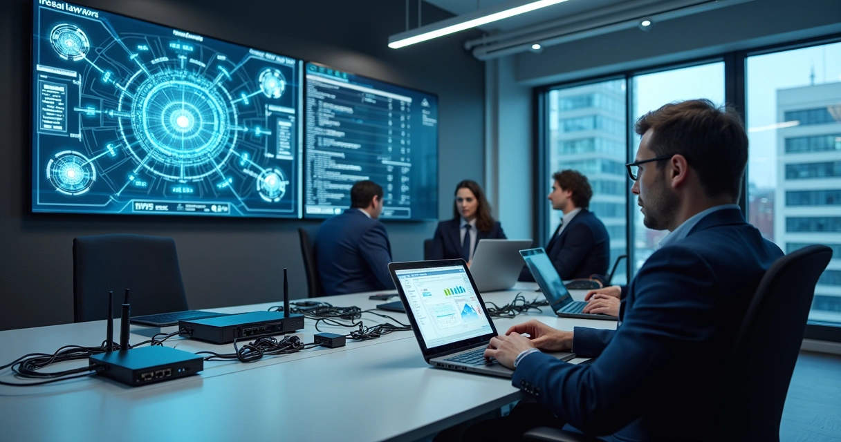 Escritório de advocacia com tecnologia moderna e infraestrutura de TI 