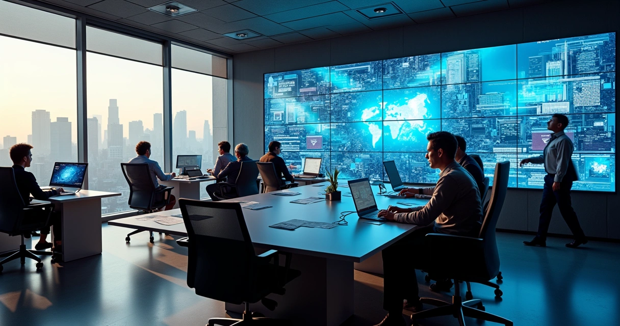 Escritório moderno de assessoria de imprensa em São Paulo 