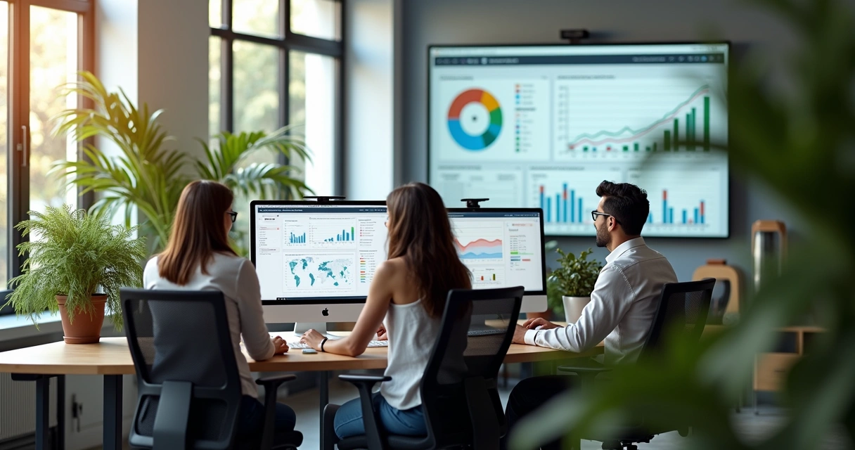 Escritório moderno de contabilidade digital em Goiânia 