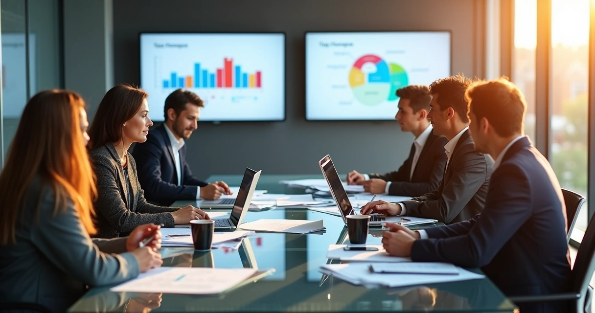 Contadores reunidos discutindo reforma fiscal 