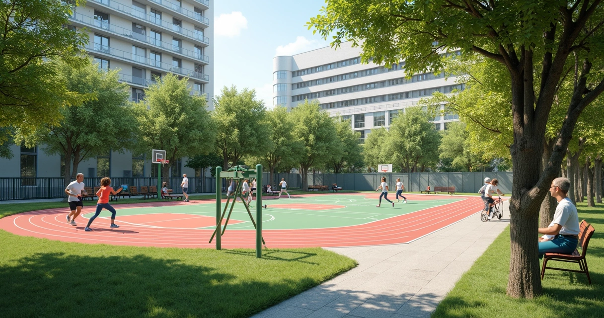 Praça esportiva em área urbana do RN 