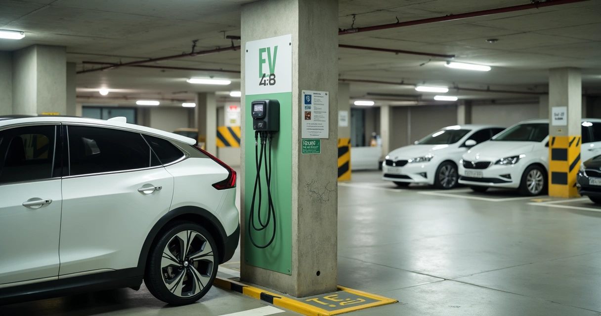 Carregador de Carro Elétrico em Condomínio: Regras, Custos e Rateio