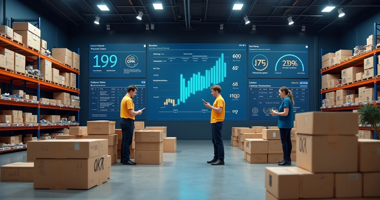 Estoque organizado e equipe revisando categorias para aumentar o ticket médio 