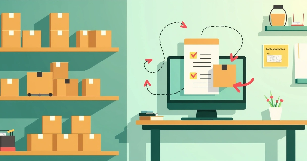 Gestão de estoque e pedidos em sistemas de dropshipping 