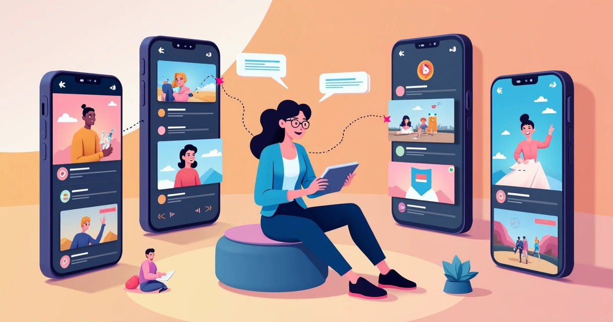 Strategy for aligning short videos, long videos, and social media profile