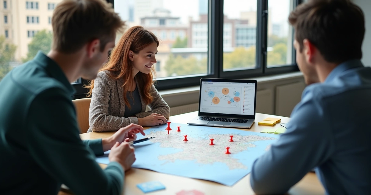 Planejamento de OKRs de expansão regional para e-commerce 