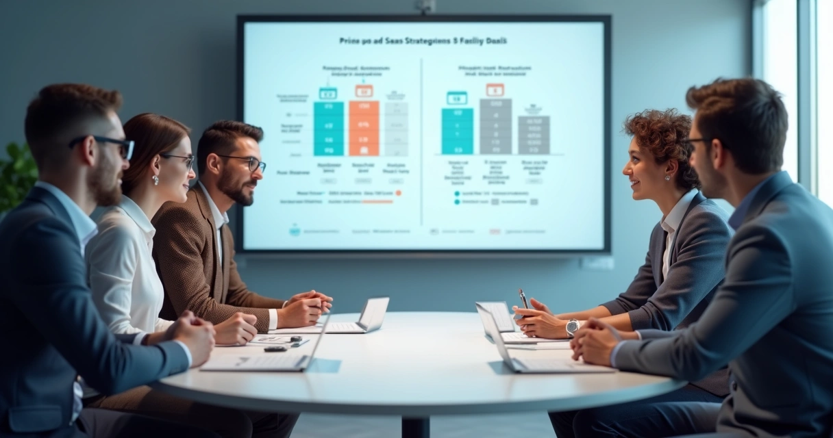 Como calcular a margem ideal para revendedor sem comprometer operação Equipe revisando estratégia de margem de revenda SaaS