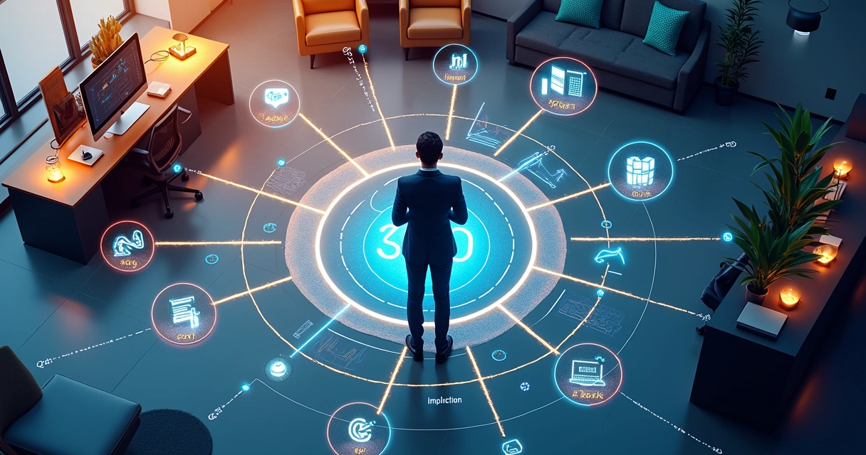 Estrutura de marketing 360 graus para empresas 