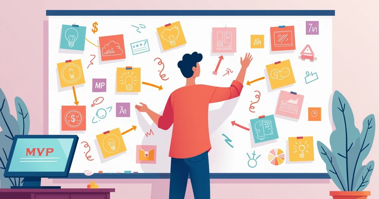 Estratégia de variados projetos digitais no quadro