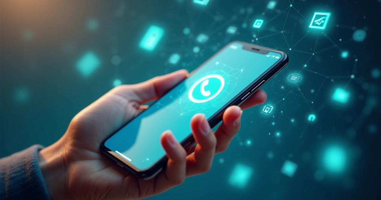 Cliente clicando em anúncio no Instagram e iniciando conversa no WhatsApp de um estúdio de beleza para agendar serviço estético.