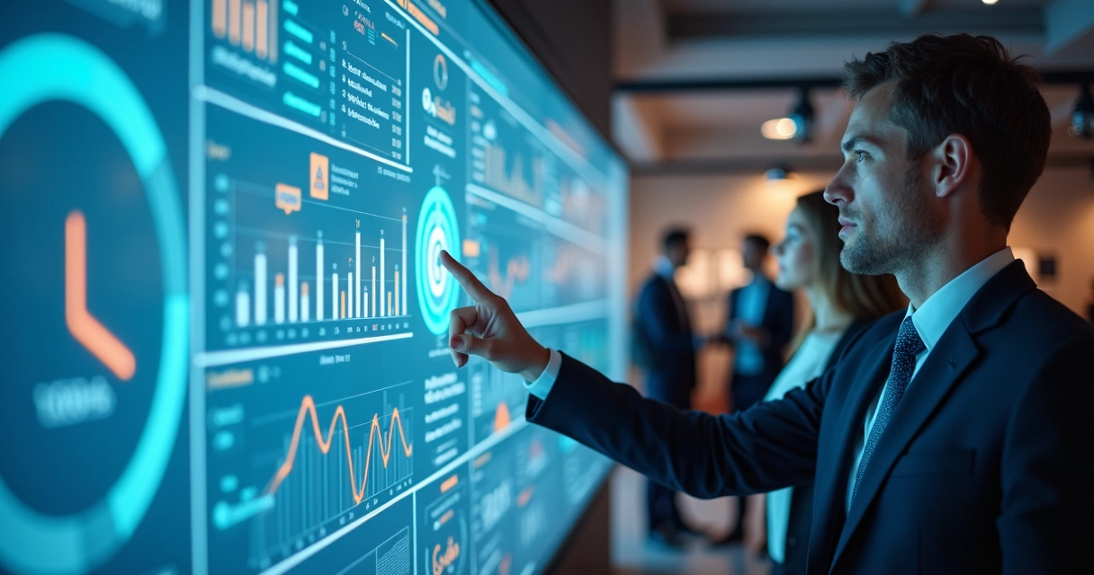 Painel de estratégias avançadas para afiliados com gráficos e metas 