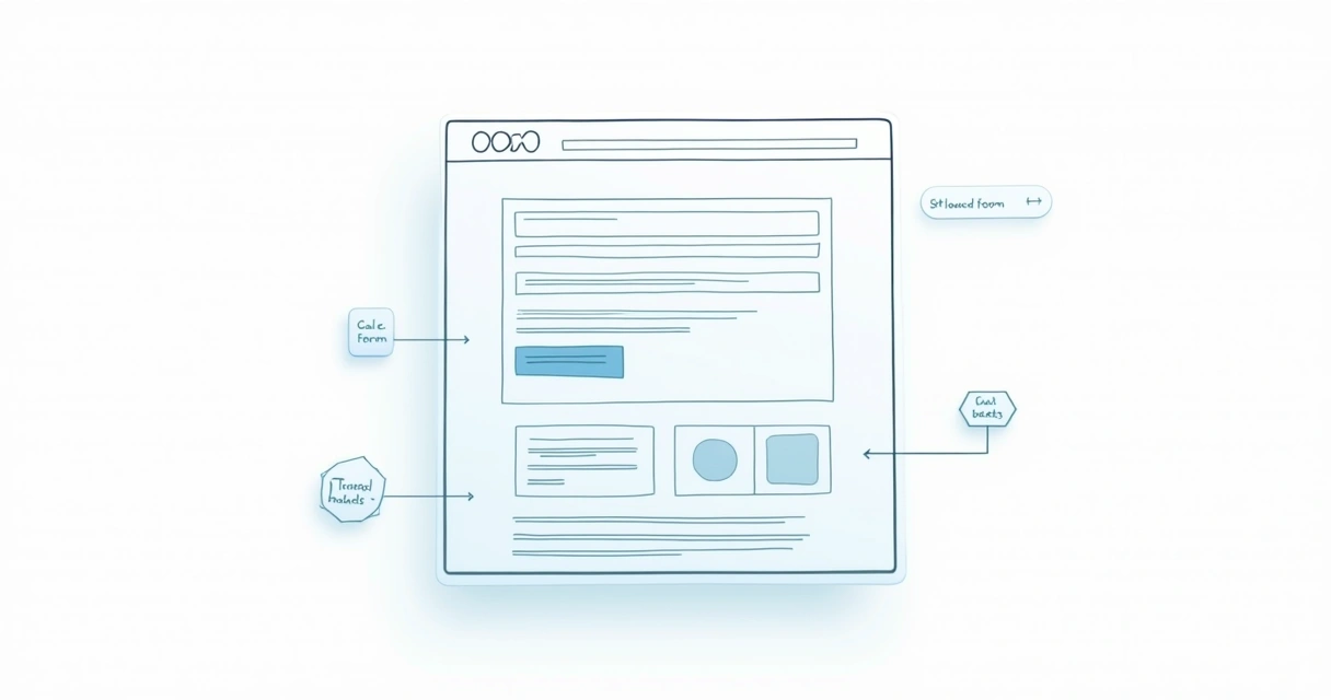 Detalhes da estrutura de uma landing page eficiente 