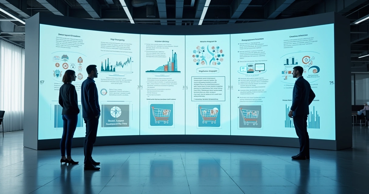 Painel com diferentes setores e estruturas de mercado 