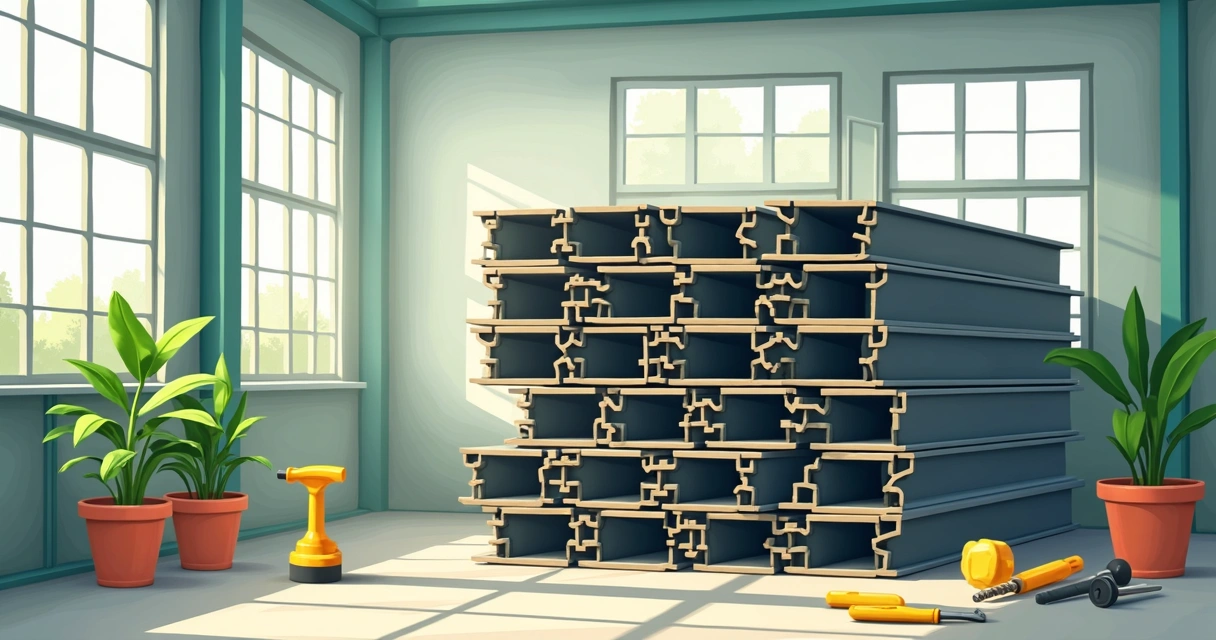 Aço reciclado para estruturas de construção 