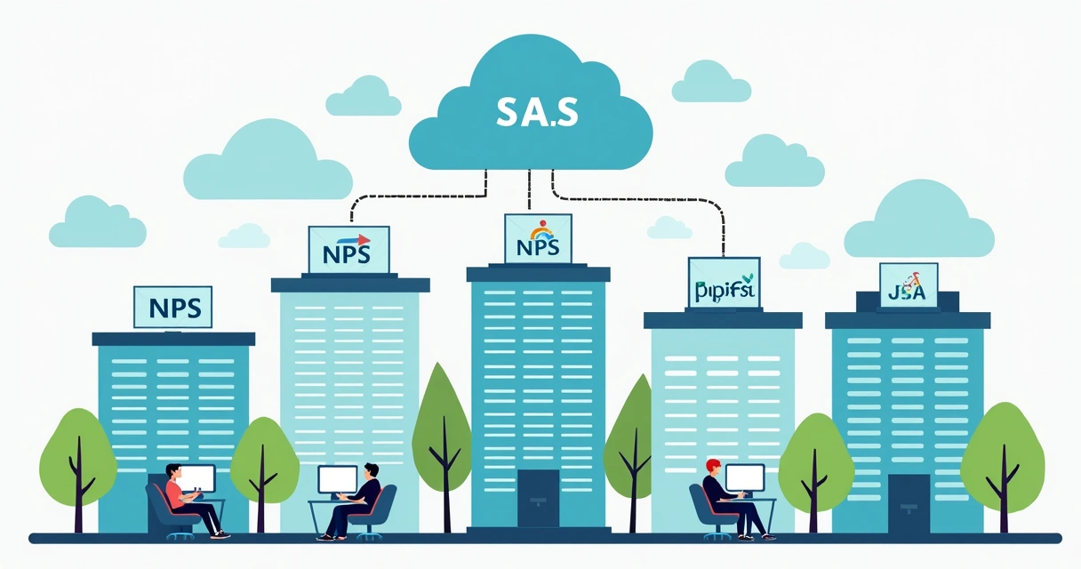 Estrutura separada de dados multi-tenant para marcas usando NPS