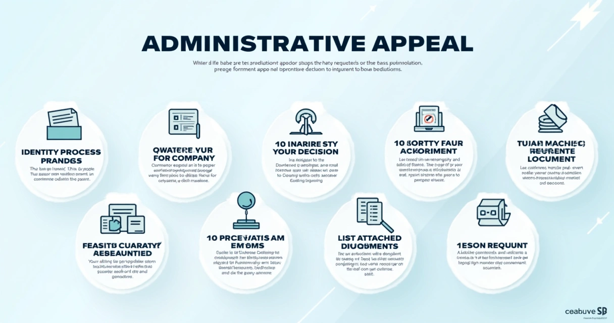Modelo visual da estrutura de um recurso administrativo licitatório 