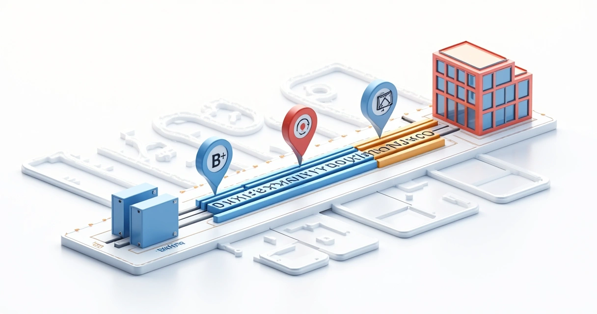 Exemplo visual dos componentes de uma URL 