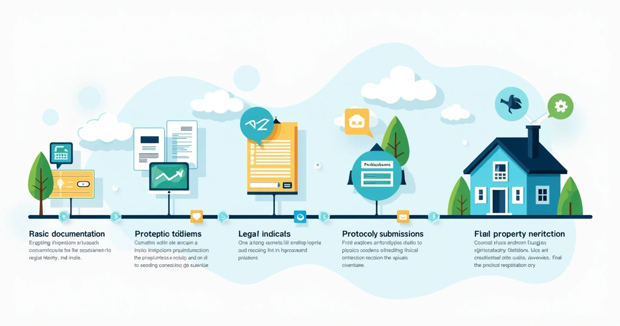 Fluxo do processo de usucapião, do protocolo ao registro do imóvel 