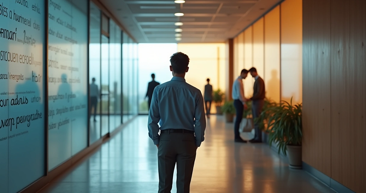 Pessoa em encruzilhada entre discurso e ação ética 