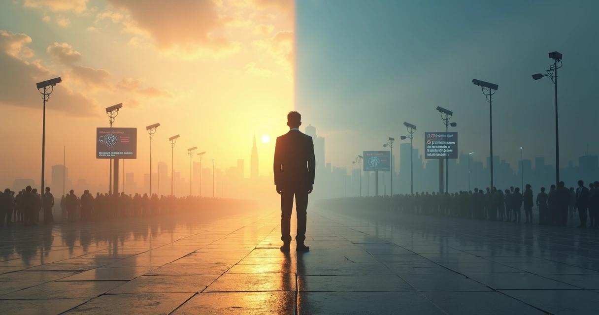 Persona dividida entre etica interna y control social externo 