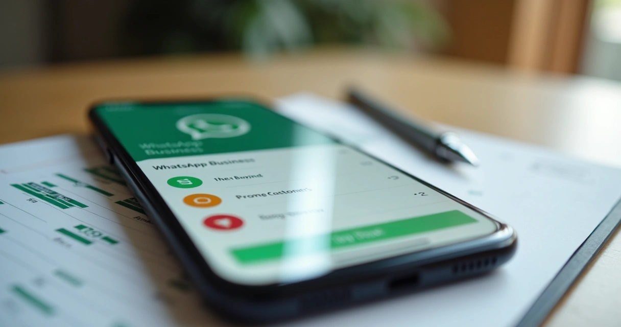 WhatsApp Business com etiquetas de clientes para corretor de imóveis 