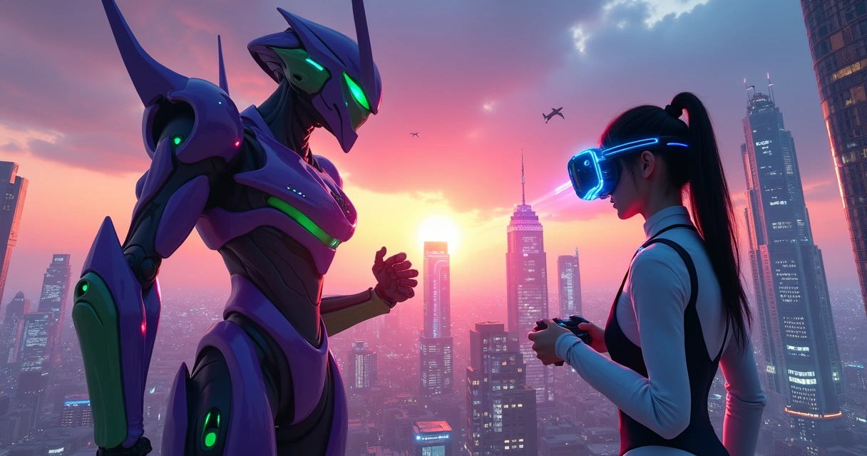 Imagem de destaque post Evangelion: Δ Cross Reflections — tudo sobre o novo jogo XR