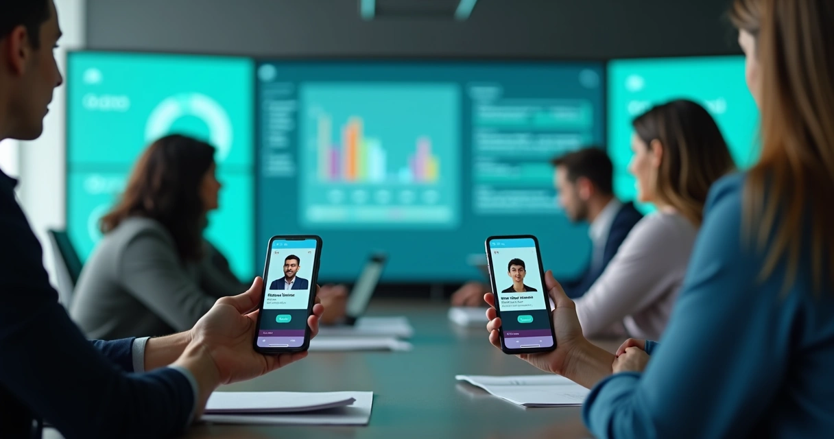 Leads recebendo lembrete de evento no WhatsApp em ambiente de negócio digital
