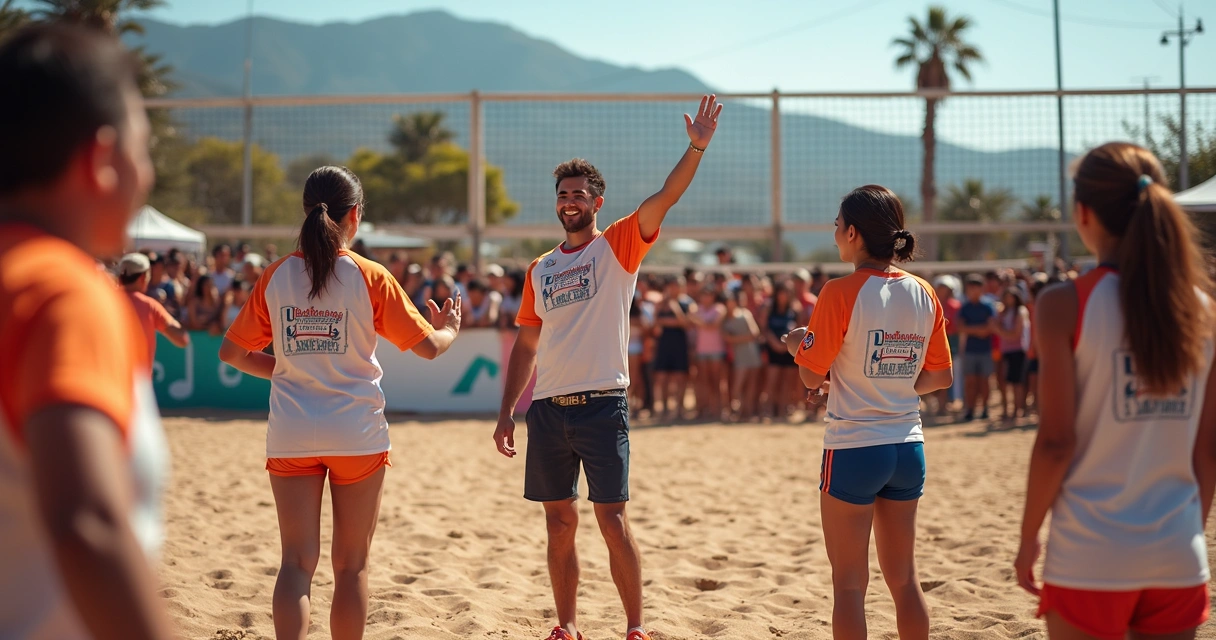 Equipe da Delivery Much Santa Maria patrocinando evento esportivo local 