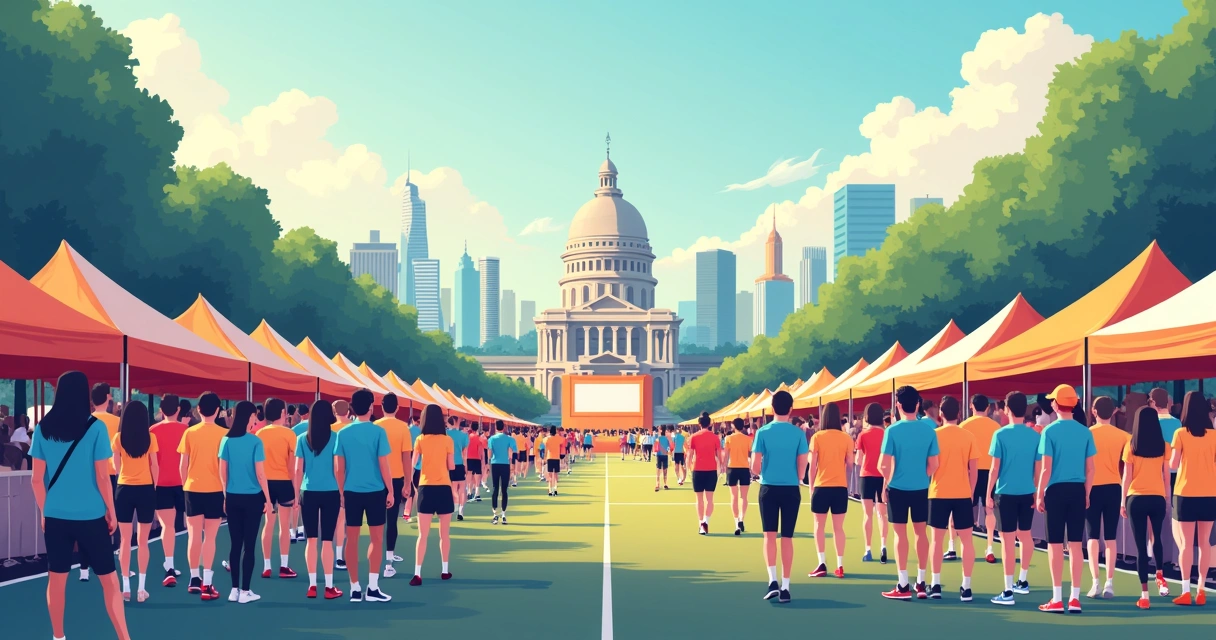 Evento corporativo com camisetas personalizadas sorocaba 