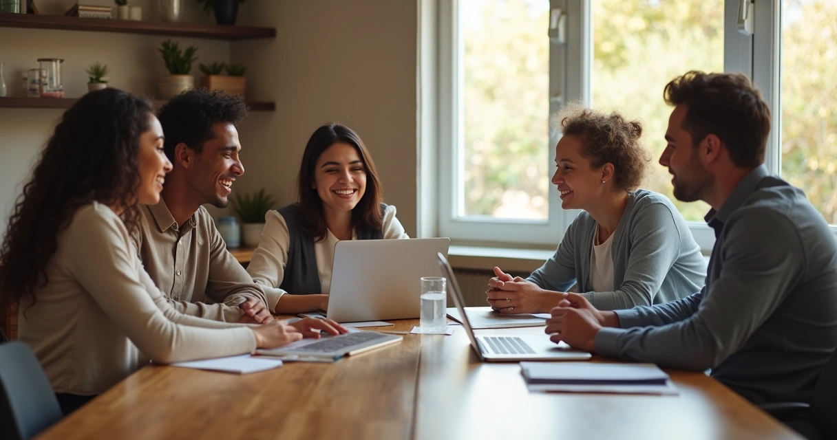 Family and colleagues making ethical choices 
