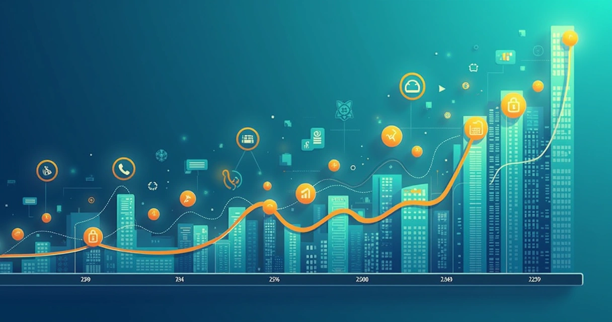 Linha do tempo mostrando evolução da automação no WhatsApp com robô ficando mais sofisticado