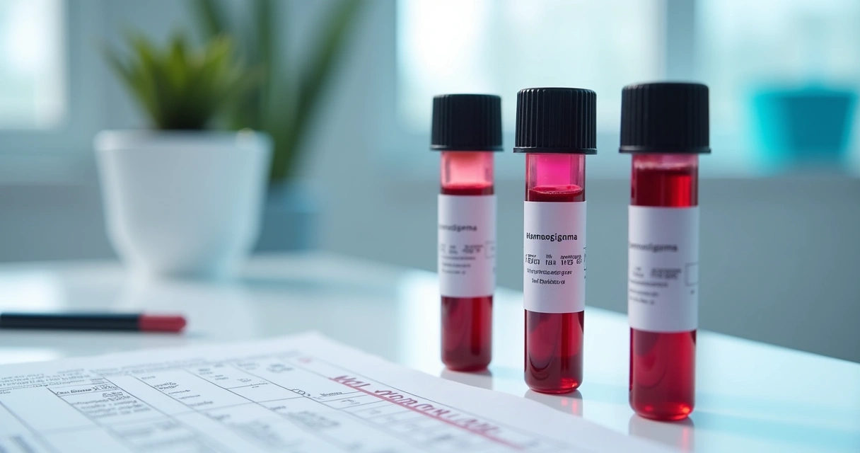 Amostras de sangue para exames laboratoriais na gestação 