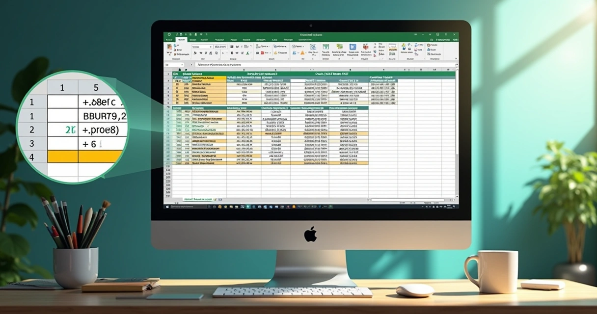 Função PROCX sendo usada em tabela do Excel