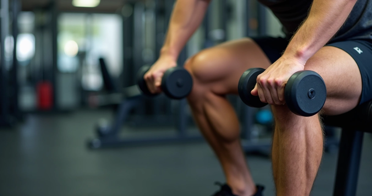 Execução correta da remada unilateral com halter 