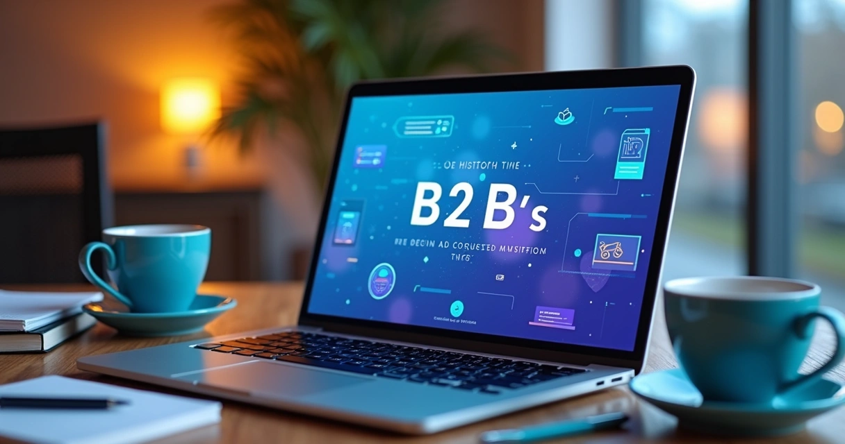 Anúncio digital personalizado para SaaS B2B 