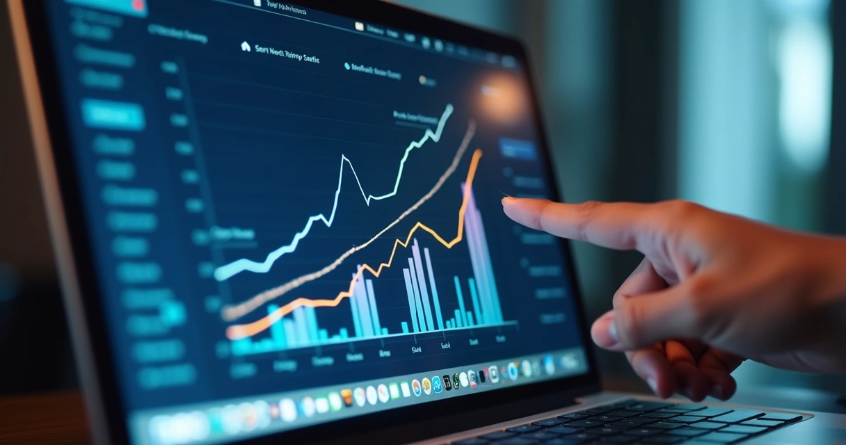 Gráfico mostrando crescimento de vendas após automação Instagram 