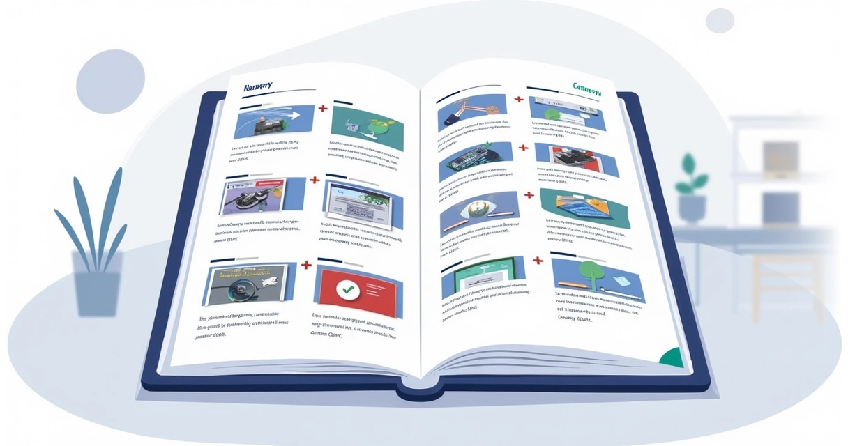 Visualização de catálogo B2B digital com categorias bem organizadas