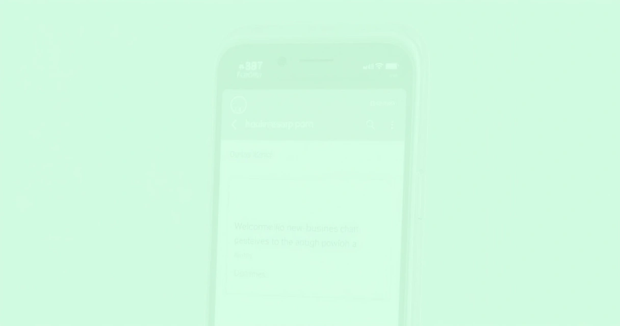 Exemplo de conversa entre cliente e atendimento com mensagem automática de saudação 
