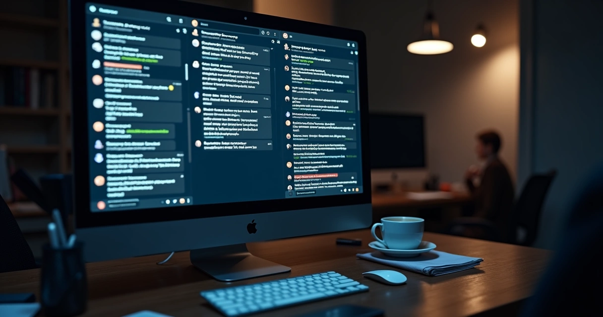 Imagem de um chat em grupo sobre criptomoedas com várias mensagens de estratégias de bots sendo discutidas