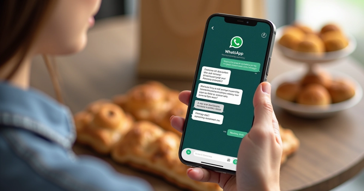Conversa automatizada por chatbot no WhatsApp com foco em varejo. 
