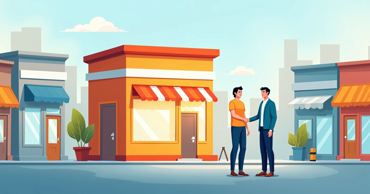 Negócio local recebendo destaque e aprovação de cliente específico. 