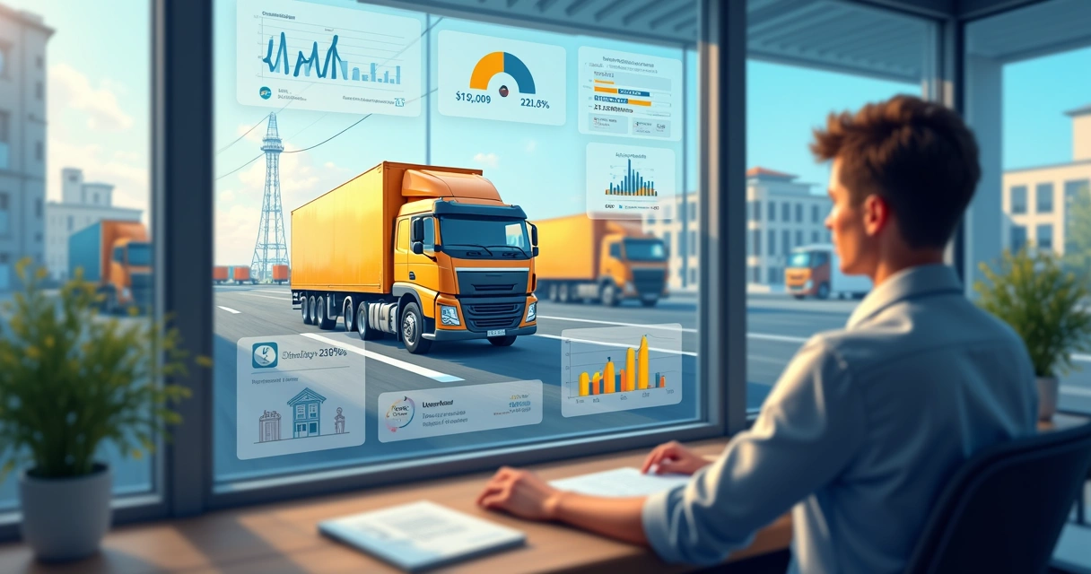 Ilustração de empresa usando campanha de tráfego pago 