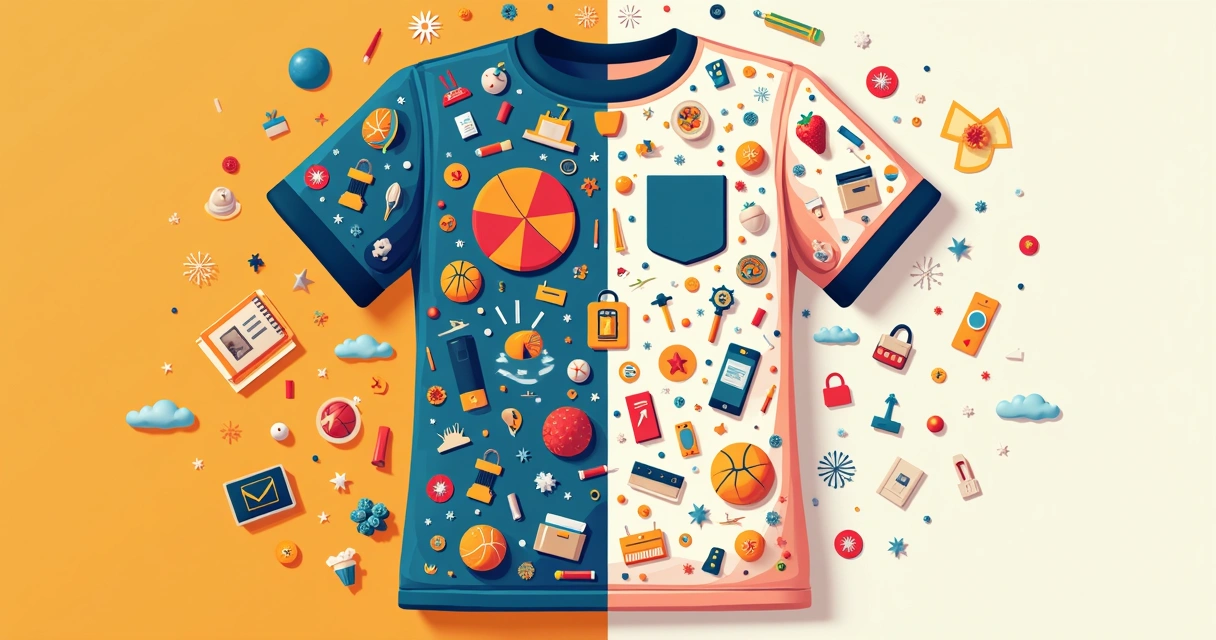 Exemplo comparando erro e acerto no design de camiseta terceirão 