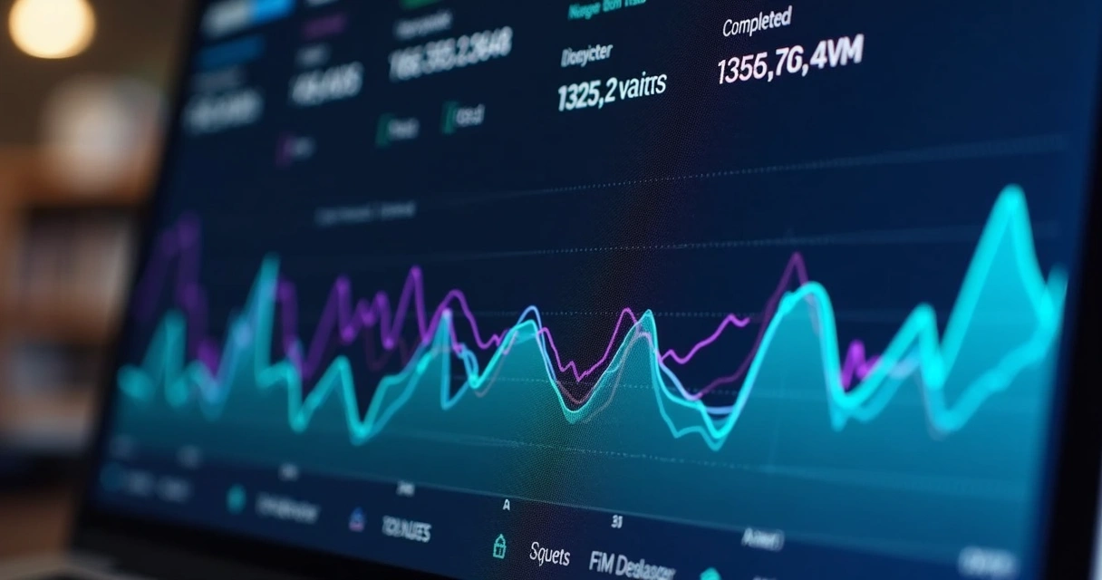 Gráfico de eventos de Pixel do Facebook mostrando visitantes de site e conversões 