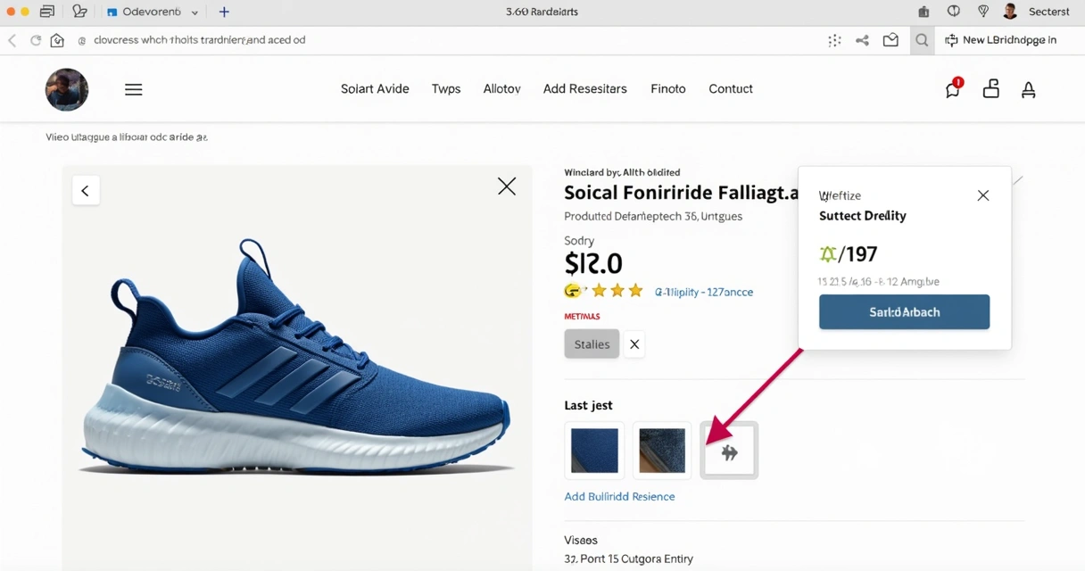 Exemplo de página de produto com foto otimizada para SEO em loja virtual