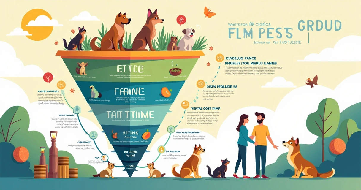 Fluxo de funil de vendas para loja de produtos pet 