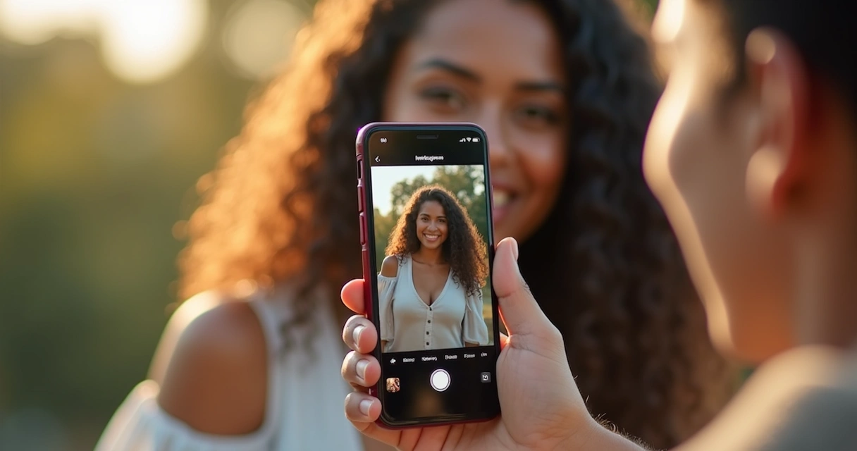 Conteúdo de Instagram Stories com enquete e vídeo rápido 