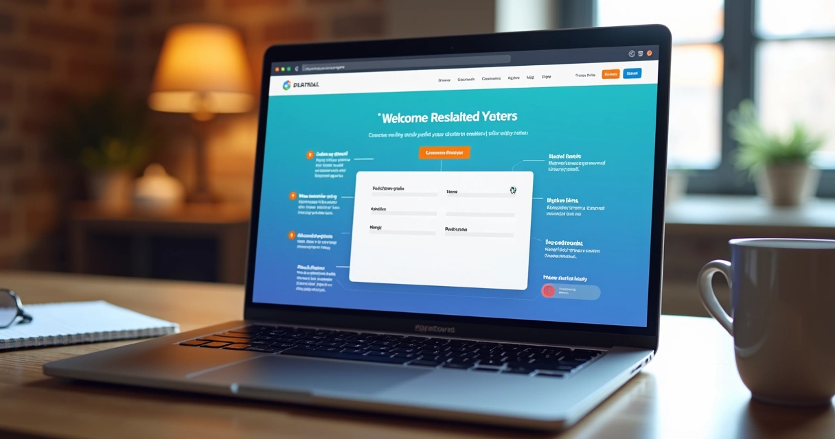 Exemplo de landing page de pequeno negócio digital 