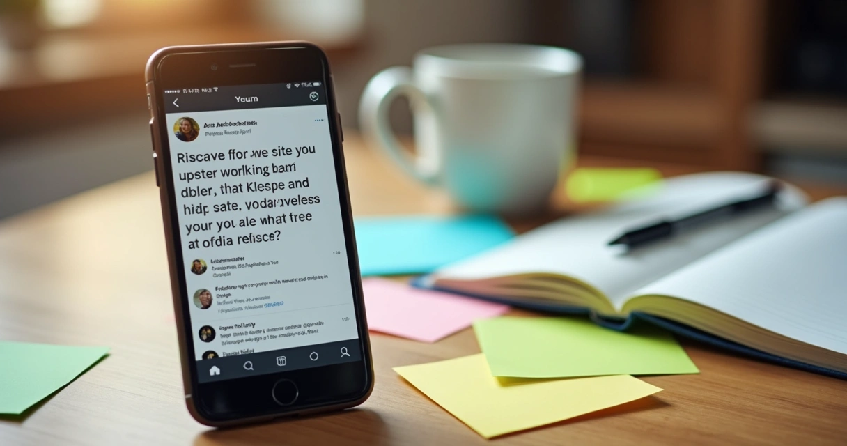 Postagem de rede social estimulando comentários e reações 